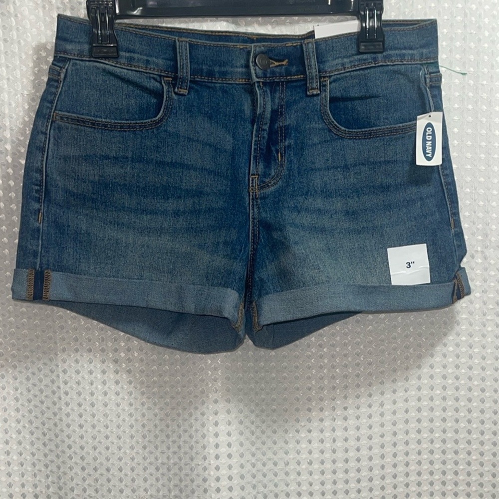 Women's Denim Shorts - Picture 1 of 4
